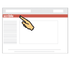 Use the toolbar to annotate web pages